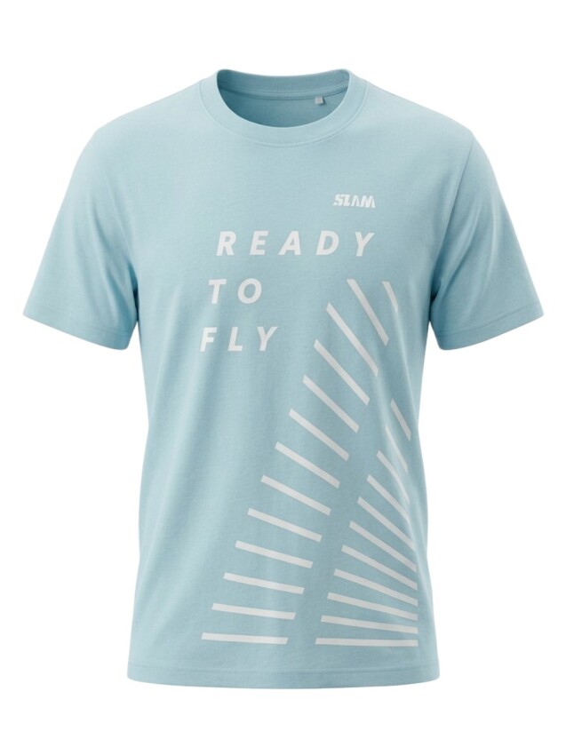 Slam Foil Mavi Erkek Tshirt - 1