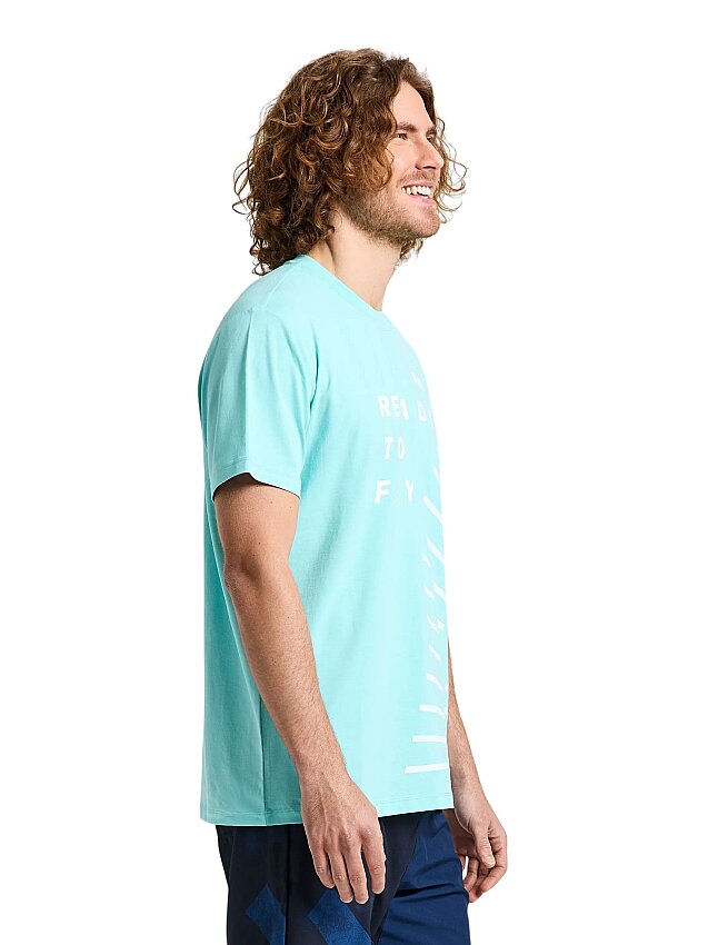 Slam Foil Mavi Erkek Tshirt - 2