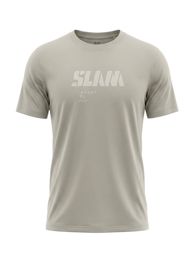 Slam Graphic Gri Erkek Tshirt - 1