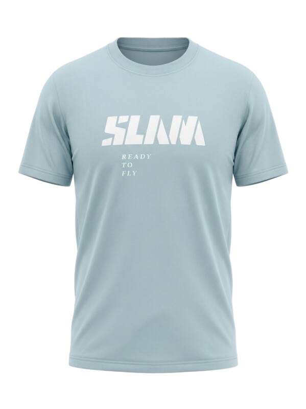 Slam Graphic Mavi Erkek Tshirt - Slam