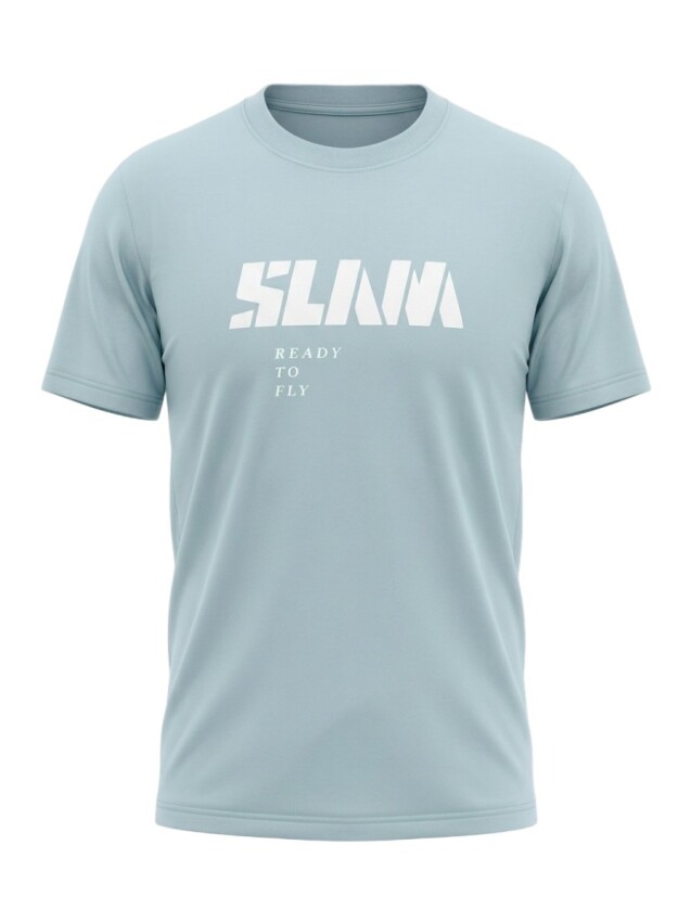 Slam Graphic Mavi Erkek Tshirt - 1