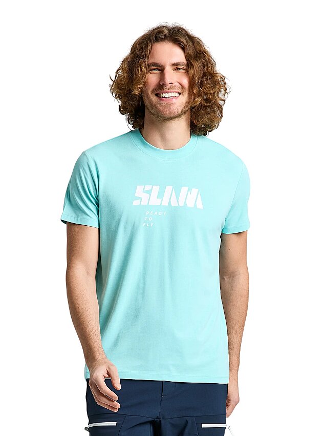 Slam Graphic Mavi Erkek Tshirt - 1