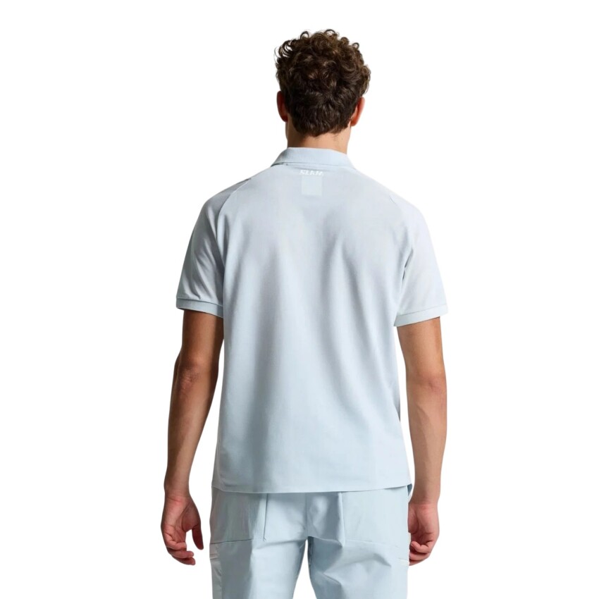 Slam OD Drirelease Polo SS Gri Erkek Polo Tshirt - 3