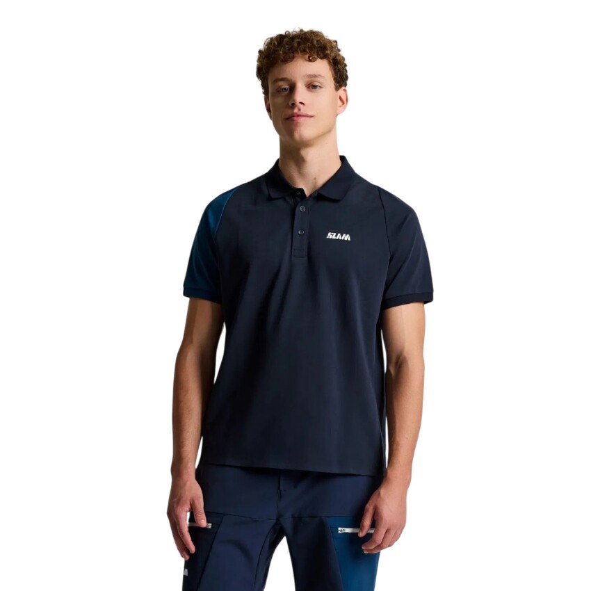 Slam OD Drirelease Polo SS Lacivert Erkek Polo Tshirt - 1
