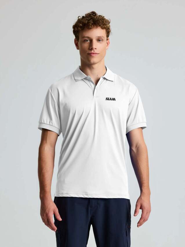 Slam Tech Pique Polo Evo SS Erkek Polo Tshirt - 1