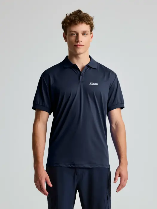 Slam Tech Pique Polo Evo SS Erkek Polo Tshirt - 1