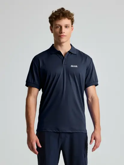 Slam Tech Pique Polo Evo SS Erkek Polo Tshirt - 1