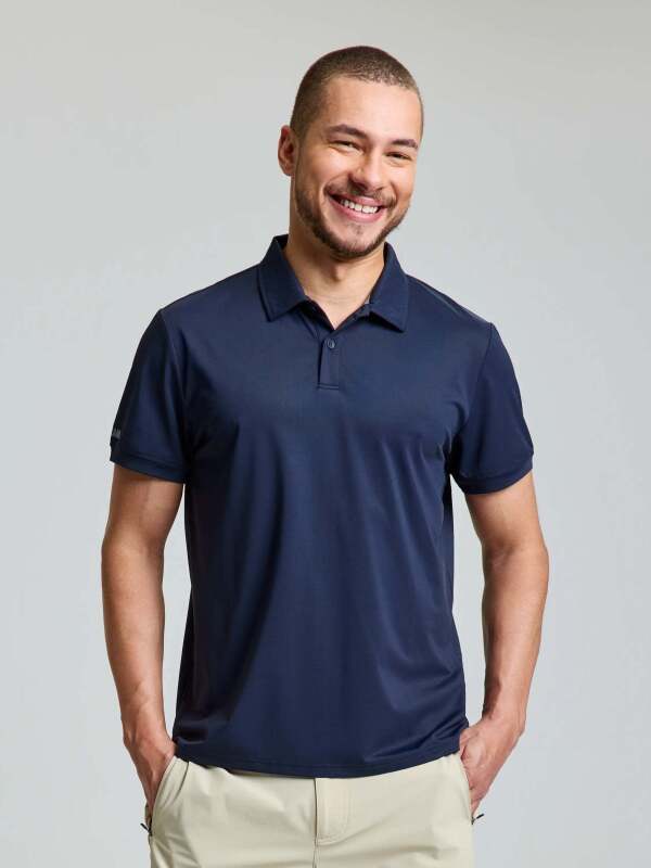 Slam Tech Pique Polo SS Erkek Polo Tshirt - 1