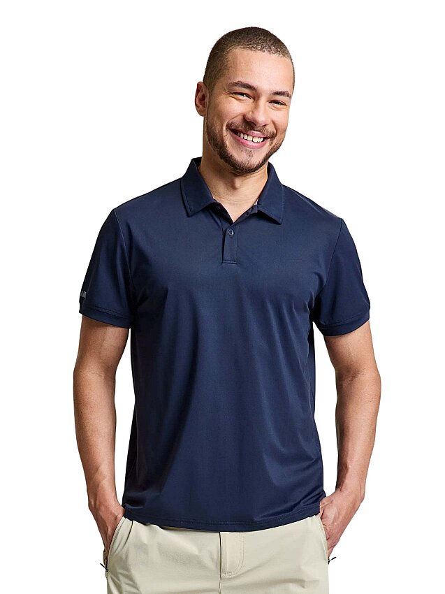 Slam Tech Pique Polo SS Erkek Polo Tshirt - 1