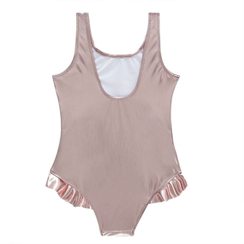 SlipStop Abbey Junior Swimsuit Pembe Çocuk Mayo - 2