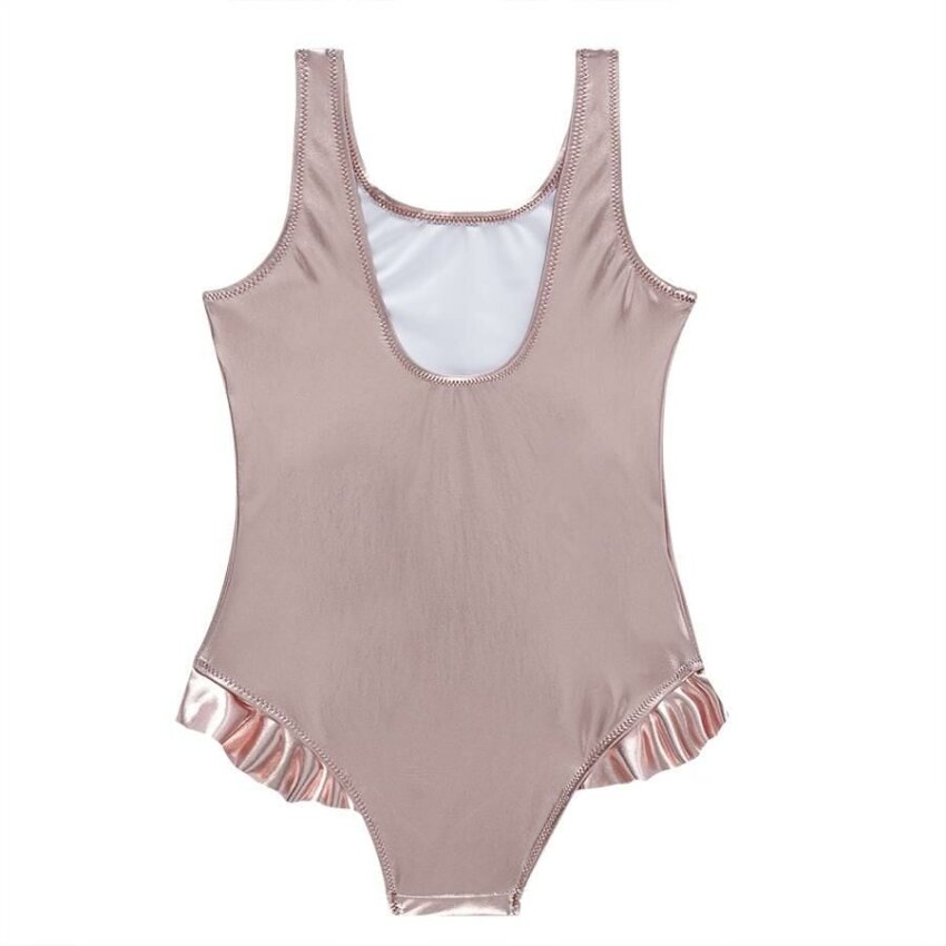 SlipStop Abbey Junior Swimsuit Pembe Çocuk Mayo - 2
