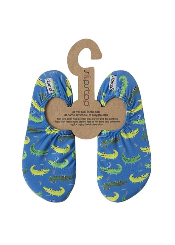 SlipStop Alligator Mavi Çocuk Deniz Ayakkabısı - 1