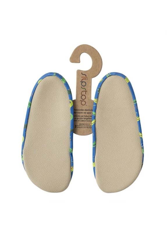 SlipStop Alligator Mavi Çocuk Deniz Ayakkabısı - 2