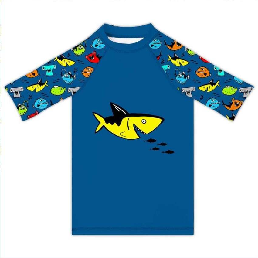SlipStop Aquatic T-shirt Çocuk Tshirt - 1