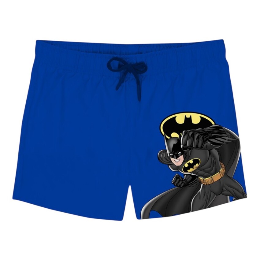 SlipStop BatMode Short Mavi Çocuk Mayo - 1