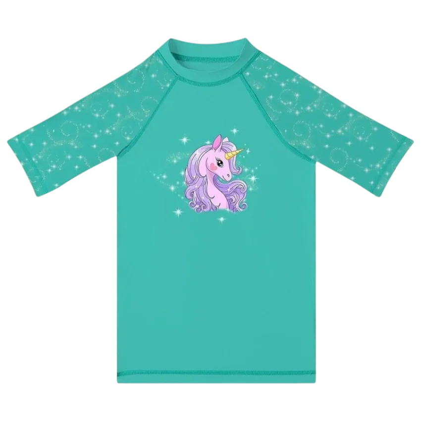 SlipStop Bellissima Yeşil Çocuk Tshirt - 1