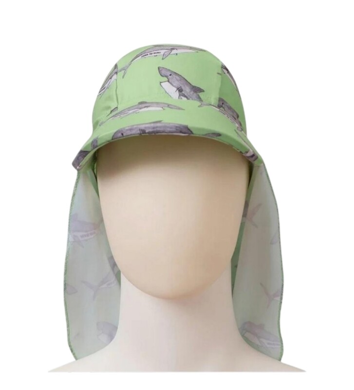 SlipStop Berko Mint Sun Hat Yeşil Çocuk Şapka - 2