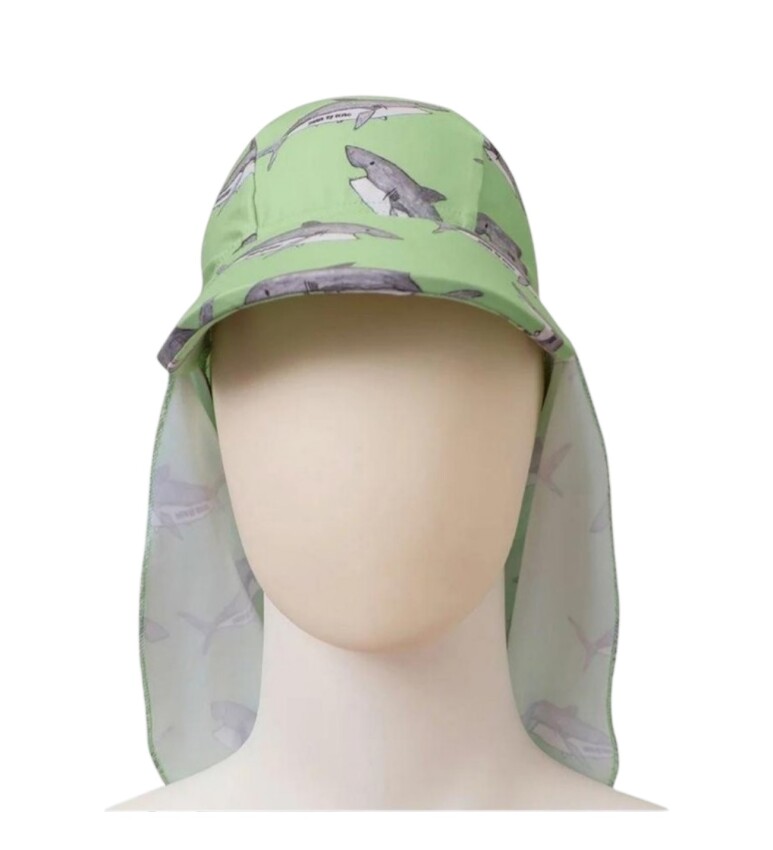 SlipStop Berko Mint Sun Hat Yeşil Çocuk Şapka - 2
