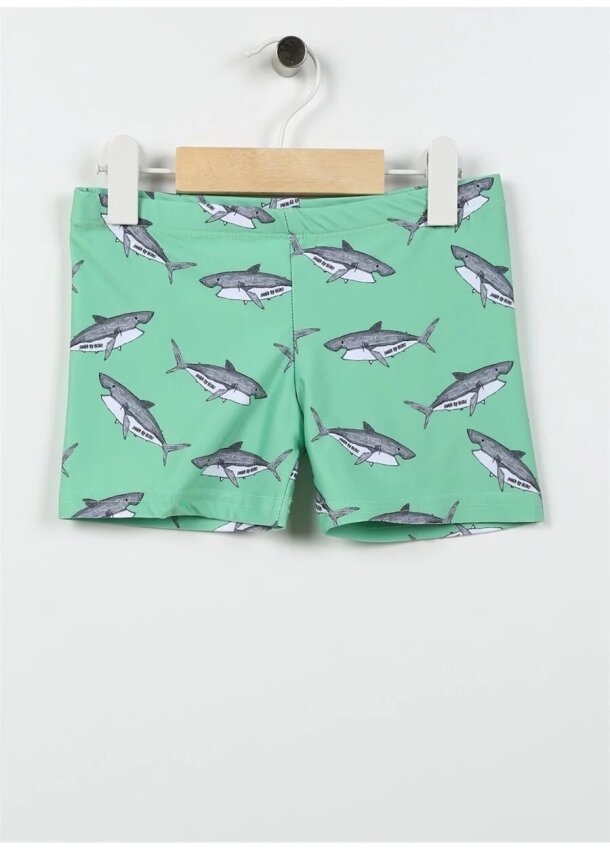 SlipStop Berko Mint Trunk Yeşil Çocuk Mayo - 1