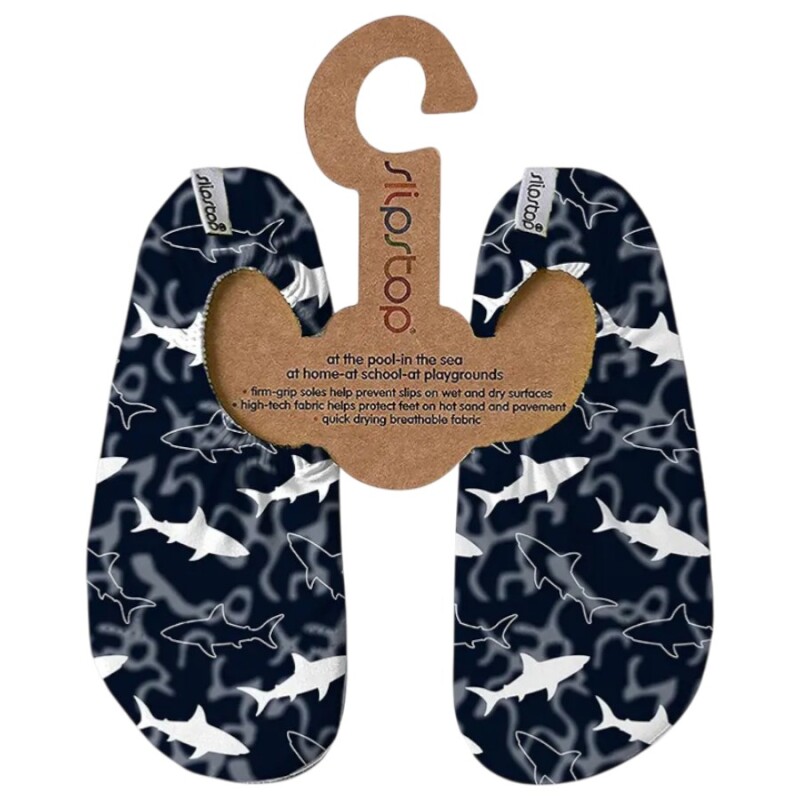 SlipStop Big White Junior Siyah Çocuk Deniz Ayakkabısı - SlipStop