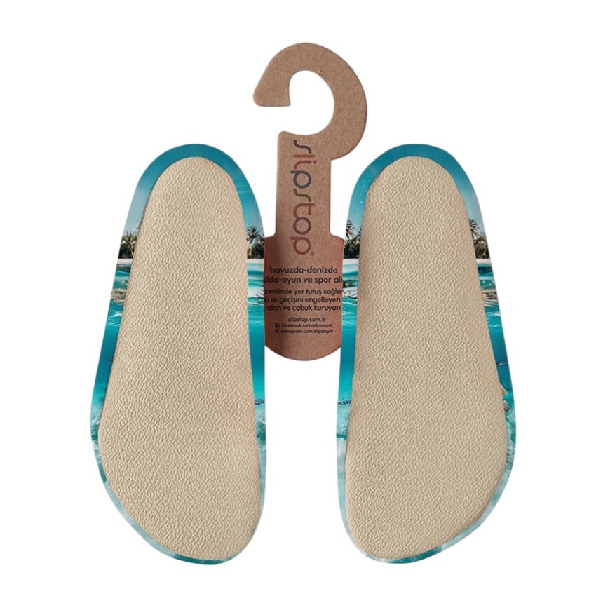 SlipStop Caretta Yeşil Çocuk Deniz Ayakkabısı - 2