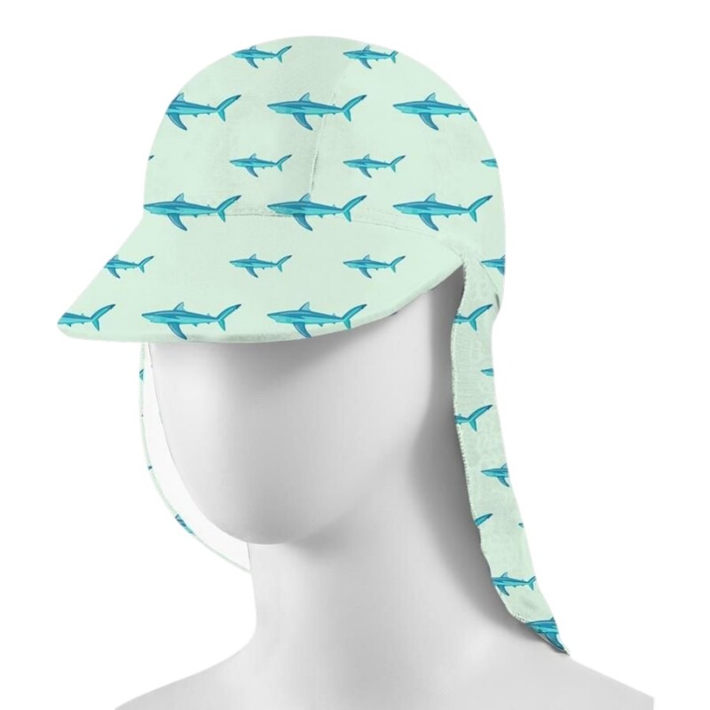 SlipStop Caribbean Junior Sun Hat Yeşil Çocuk Şapka - SlipStop