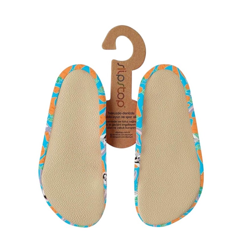 SlipStop Carrot Mavi Çocuk Deniz Ayakkabısı - 2