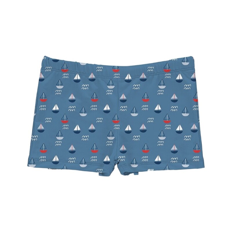 SlipStop Caspian Nappy Mavi Çocuk Mayo - SlipStop