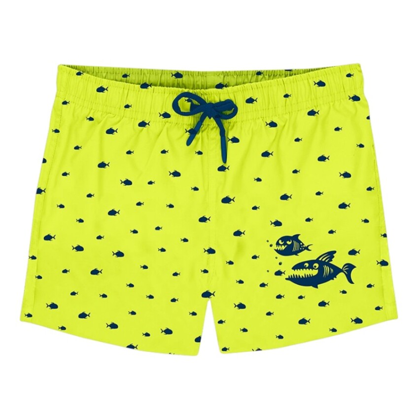 SlipStop Chucky Short Sarı Çocuk Mayo - 1