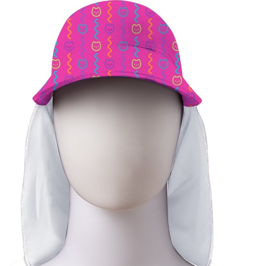 SlipStop Colorina Sun Mor Çocuk Şapka - 1