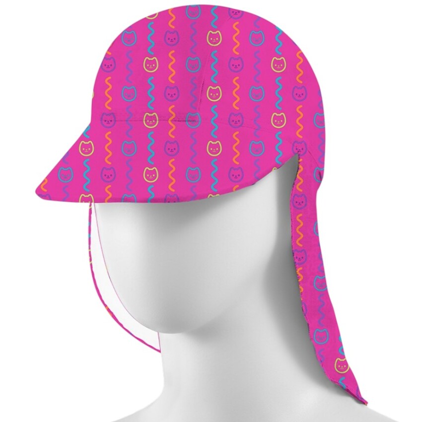 SlipStop Colorina Sun Mor Çocuk Şapka - 2