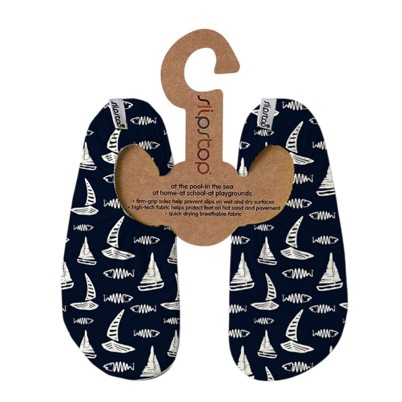 SlipStop Custo Junior Siyah Çocuk Deniz Ayakkabısı - SlipStop