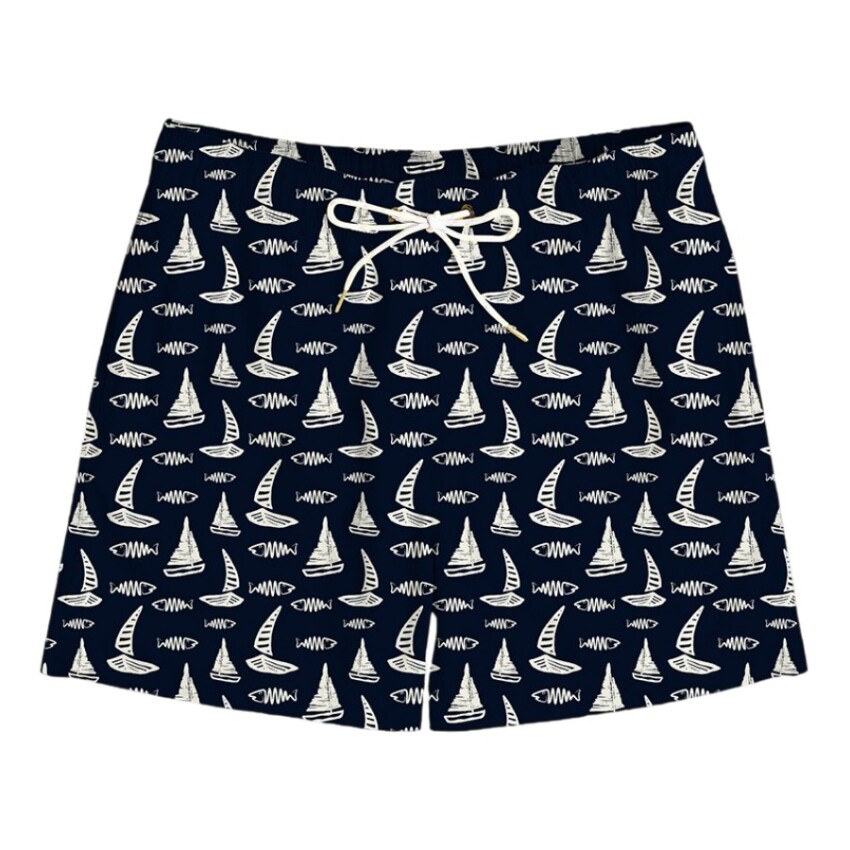 SlipStop Custo Short Siyah Erkek Mayo - 1