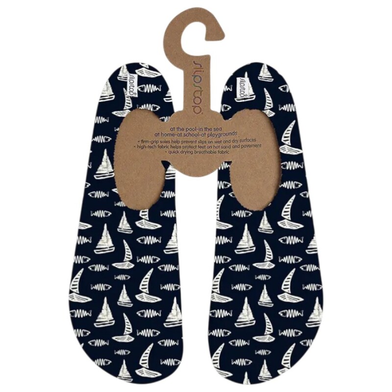 SlipStop Custo Siyah Unisex Deniz Ayakkabısı - 1