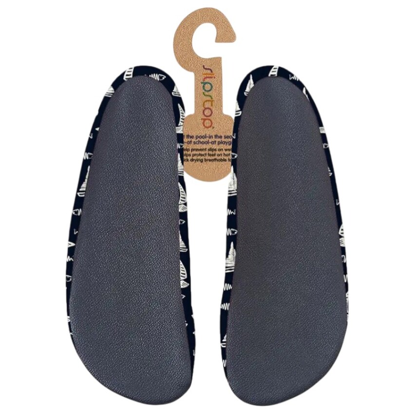 SlipStop Custo Siyah Unisex Deniz Ayakkabısı - 2