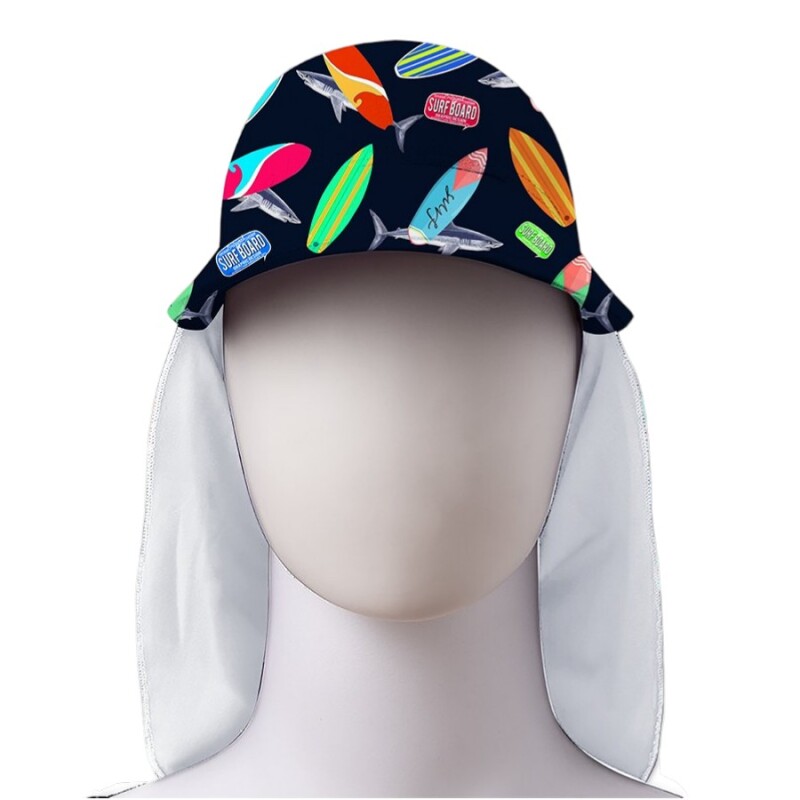 SlipStop Daniel Junior Sun Siyah Çocuk Şapka - SlipStop