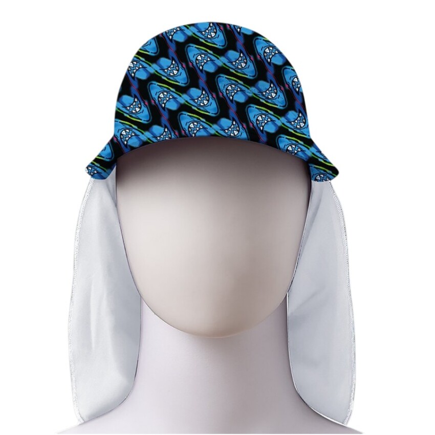 SlipStop Deepo Junior Sun Hat Mavi Çocuk Şapka - 1