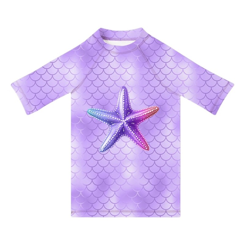 SlipStop Delicate Mor Çocuk Tshirt - SlipStop