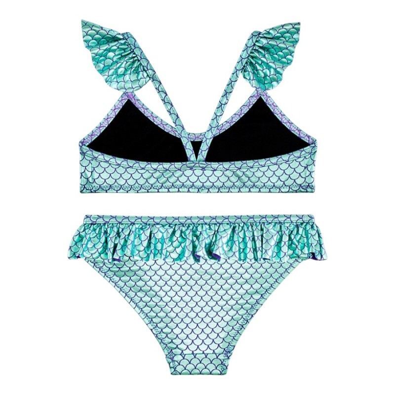SlipStop Elvira Green Junior Yeşil Çocuk Bikini - SlipStop (1)