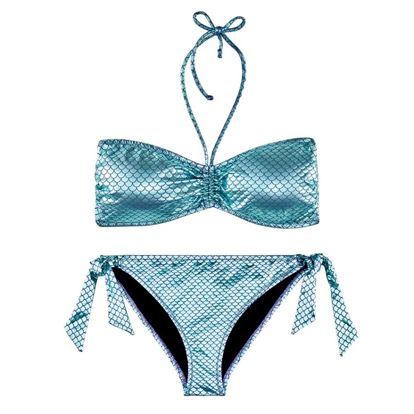 SlipStop Elvira Green Yeşil Kadın Bikini - 1