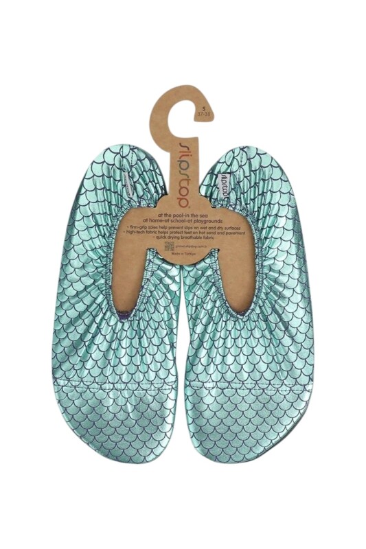 SlipStop Elvira Green Yeşil Kadın Deniz Ayakkabısı - SlipStop