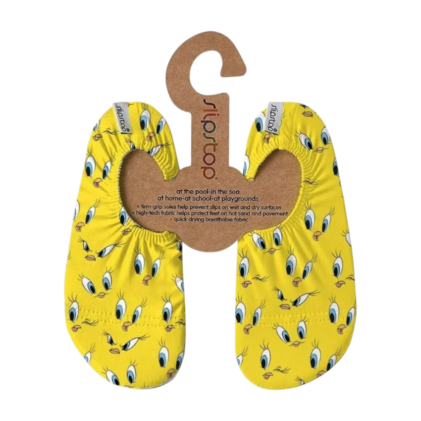 SlipStop Eyes SARI Çocuk Deniz Ayakkabısı - 1