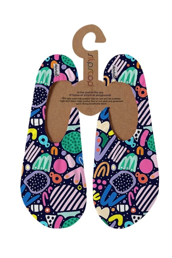 SlipStop Geo SİYAH Kadın Deniz Ayakkabısı - 1