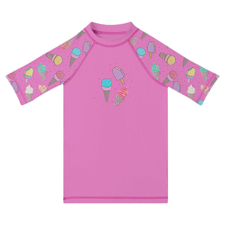 SlipStop Glace T-Shirt Pembe Çocuk Tshirt - SlipStop