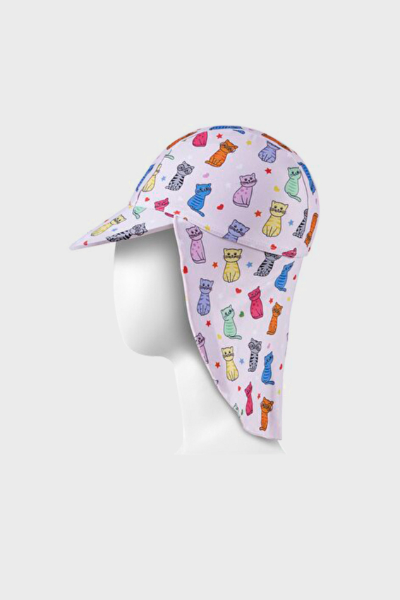 SlipStop Hermes Sun Hat Mor Çocuk Şapka - 1