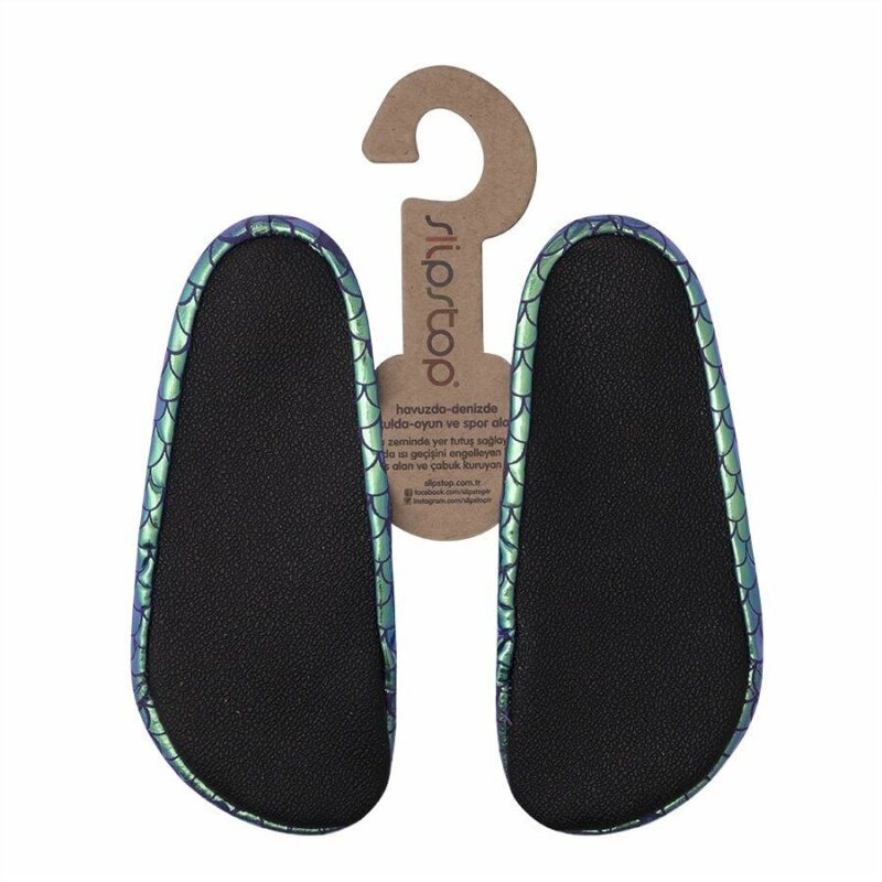 SlipStop Ivy Junior Yeşil Çocuk Deniz Ayakkabısı - 2