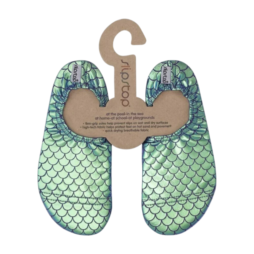 SlipStop Ivy Junior Yeşil Çocuk Deniz Ayakkabısı - 1