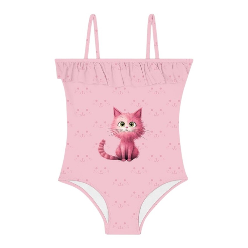 SlipStop Kiki Pembe Çocuk Mayo - 1