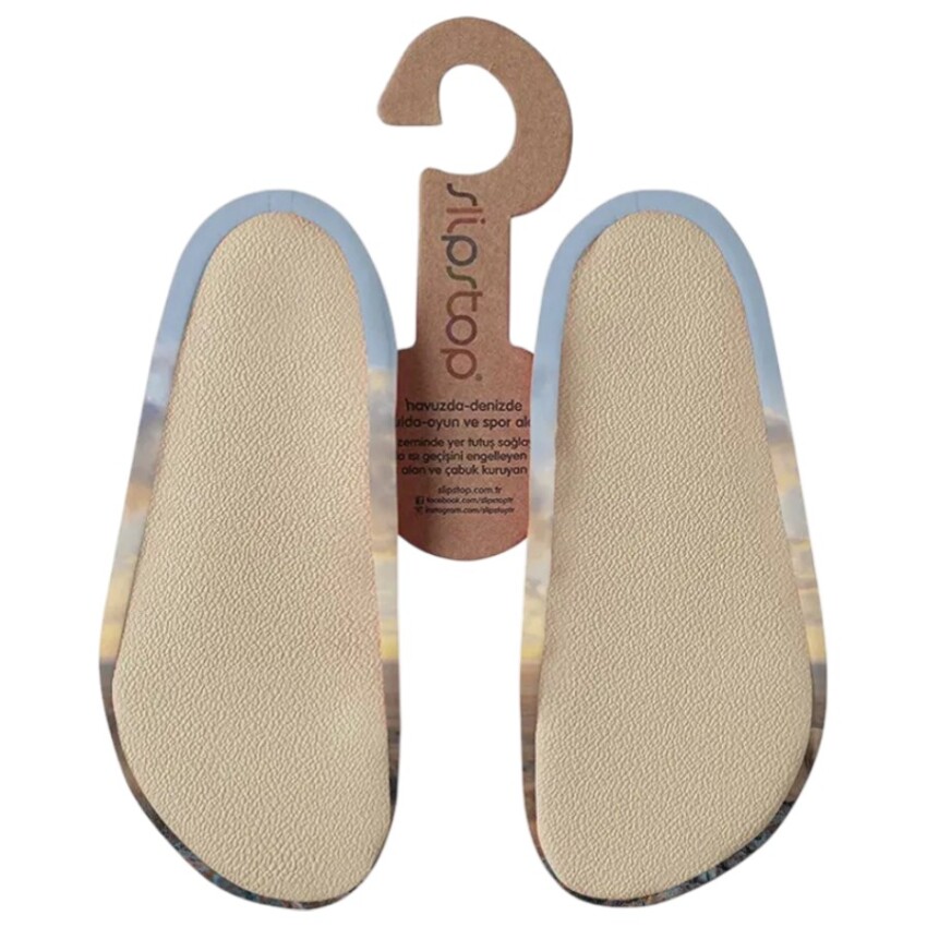 SlipStop King Kahverengi Çocuk Deniz Ayakkabısı - 2