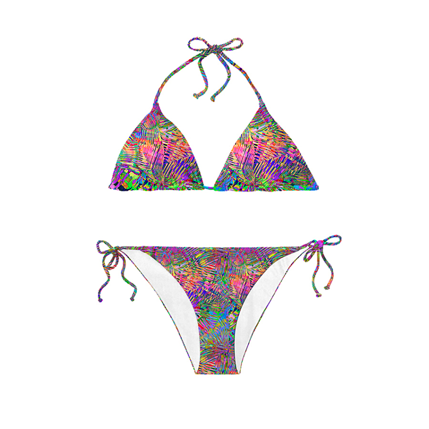 SlipStop Lisbon Bikini Renkli Kadın Bikini - 1